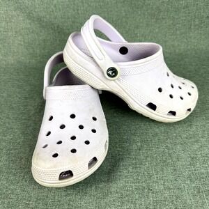 Crocs Classic Clog Unisex M5/W7 Lavender Heel Strap Comfort Slip On Casual Shoes
